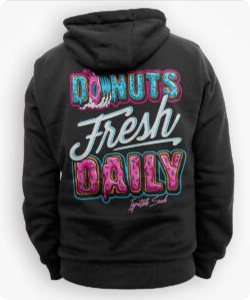 Donuts Fresh Daily Hoodie